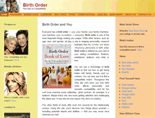 Tablet Screenshot of birthorders.com